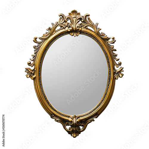 A Antique Mirror png vintage mirror png classic mirror png ornate mirror png retro mirror png distressed mirror png decorative mirror png transparent background image