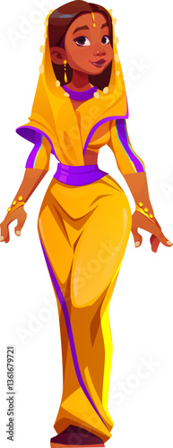 Indian Woman in Sari