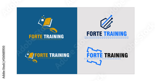 Forte Training, Forte Training Logo, Training Logo, Logo Creation, Viral Content, Viral Logo,