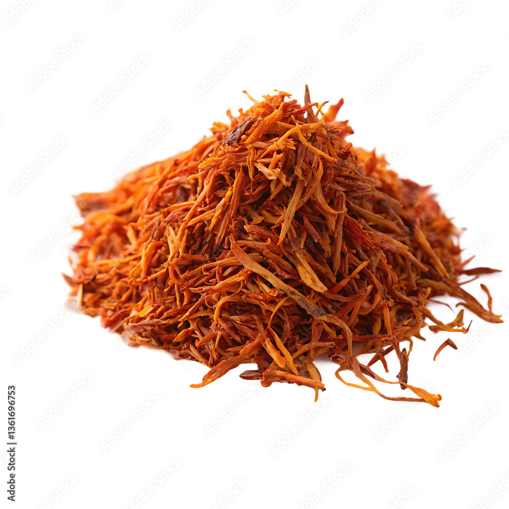 Fototapeta premium Mace spice with strands isolated on transparent background png