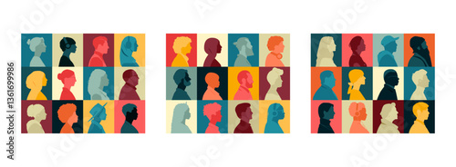 Set of icons. Modern colorful design.