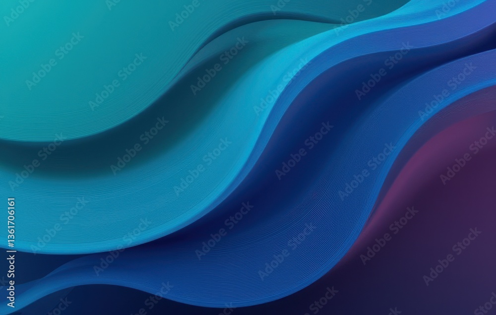 Abstract Blue and Purple Waves Background Abstract Blue and Purple Waves Background