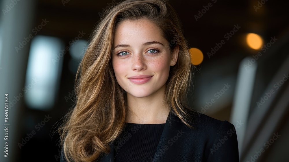 Obraz premium Portrait of a confident young woman