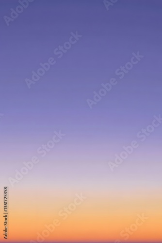 Serene Sunset Gradient Sky Background Image photo