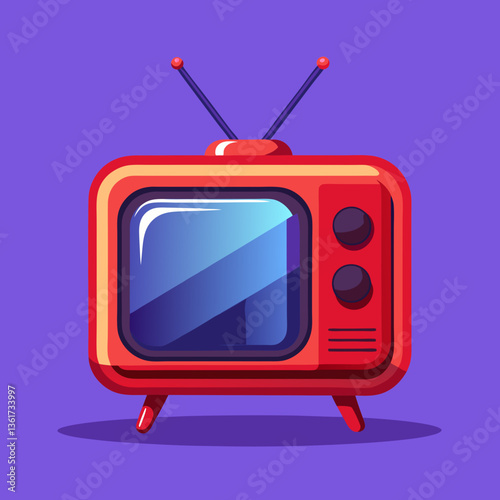 retro tv set