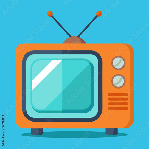 retro tv set