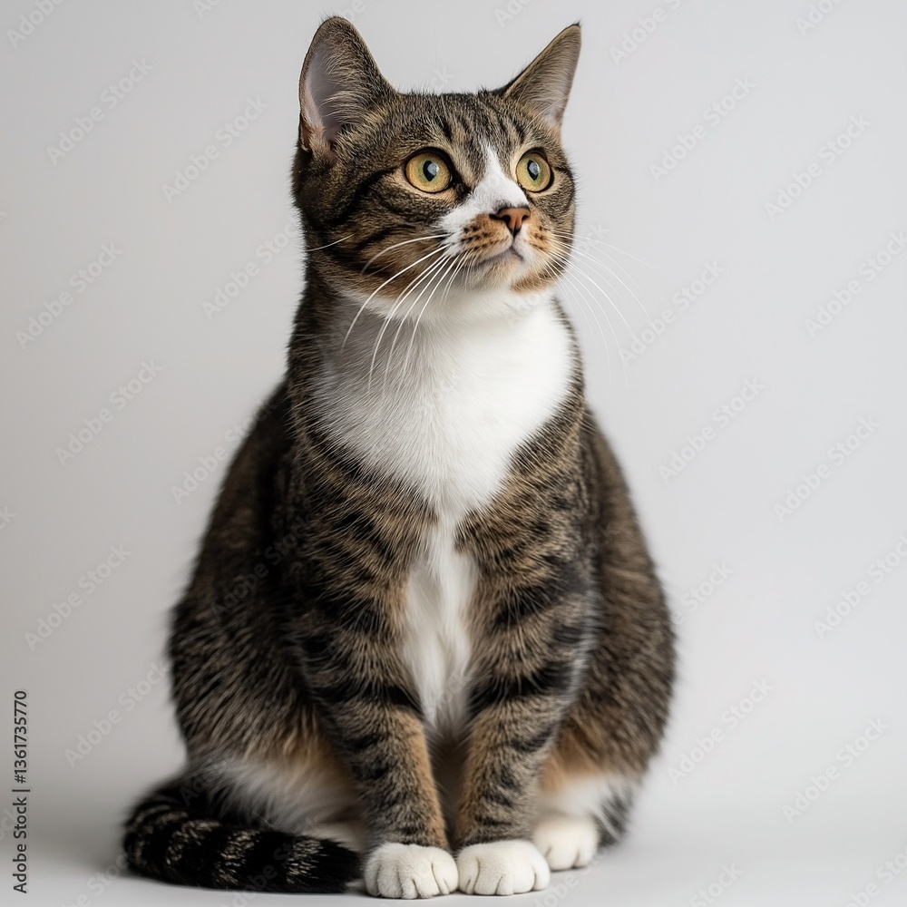 Obraz premium The appearance of a cat.