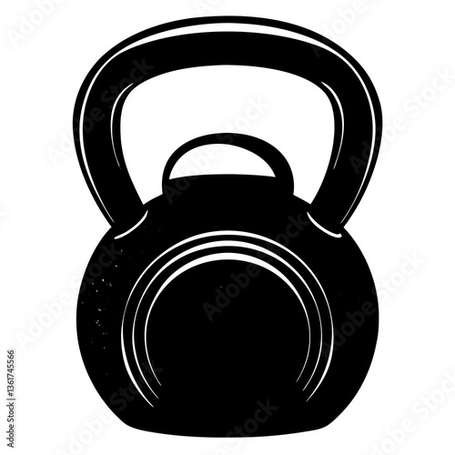 kettlebell on a white background