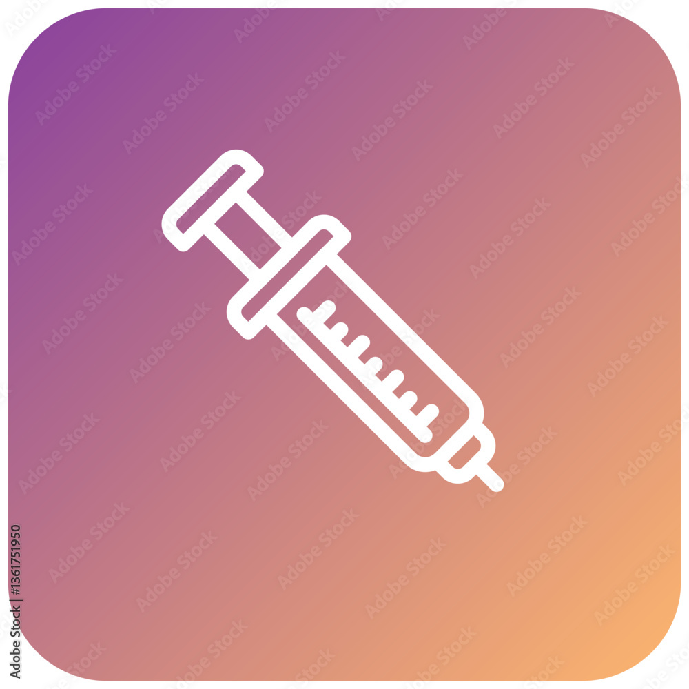 Vector Design Injection Icon Style Vector Design Injection Icon Style