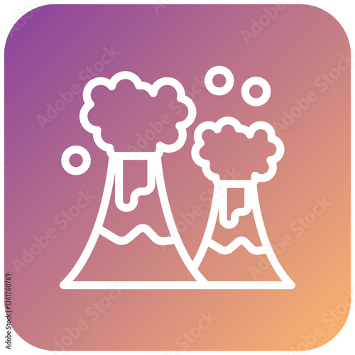 Volcano Icon Style