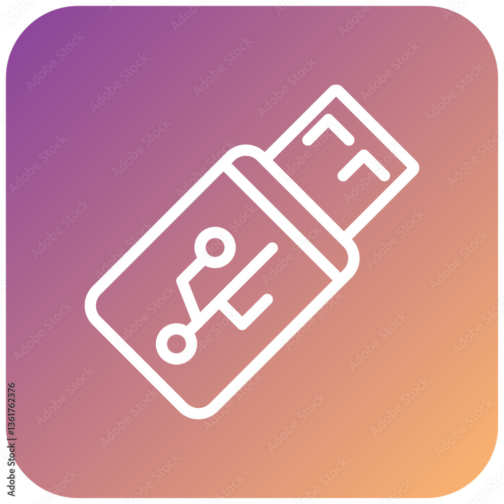 Flash Disk Icon Style Flash Disk Icon Style