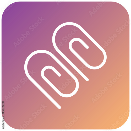 Paperclip Icon Style