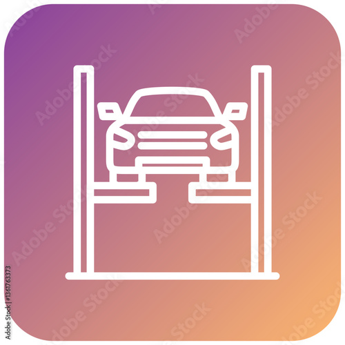 Service Station Icon Style