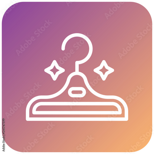Clothes Hanger Icon Style