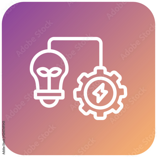 Green Energy Icon Style