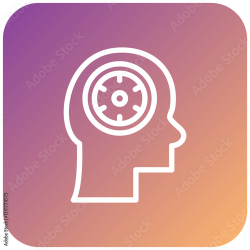 Mental Control Icon Style