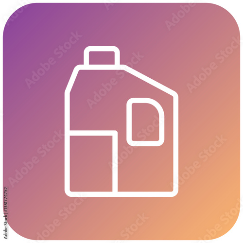 Oil Canister Icon Style