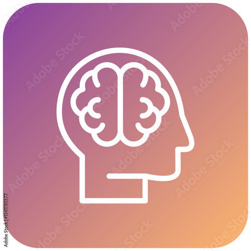 Brain Icon Style