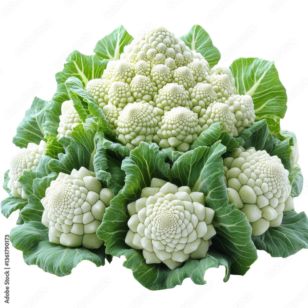 Romanesco isolated on white background.PNG Romanesco isolated on white background.PNG