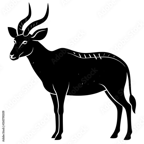 deer silhouette vector