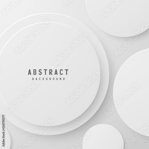 Abstract layered circles background (1)