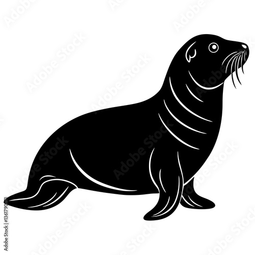 sea lion vector