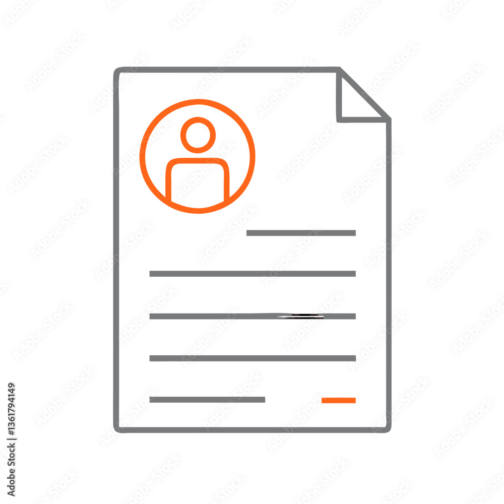 A professional resume document featuring a user-friendly design, personal information and structured sections, representing career advancement and job applications in a modern business environment. A professional resume document featuring a user-friendly design, personal information and structured sections, representing career advancement and job applications in a modern business environment.
