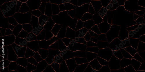 Dirty Fracture Vector Design with Abstract Design and Aged Wall Texture

