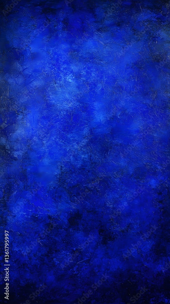 Naklejka premium Deep Blue Abstract Texture Background AI art