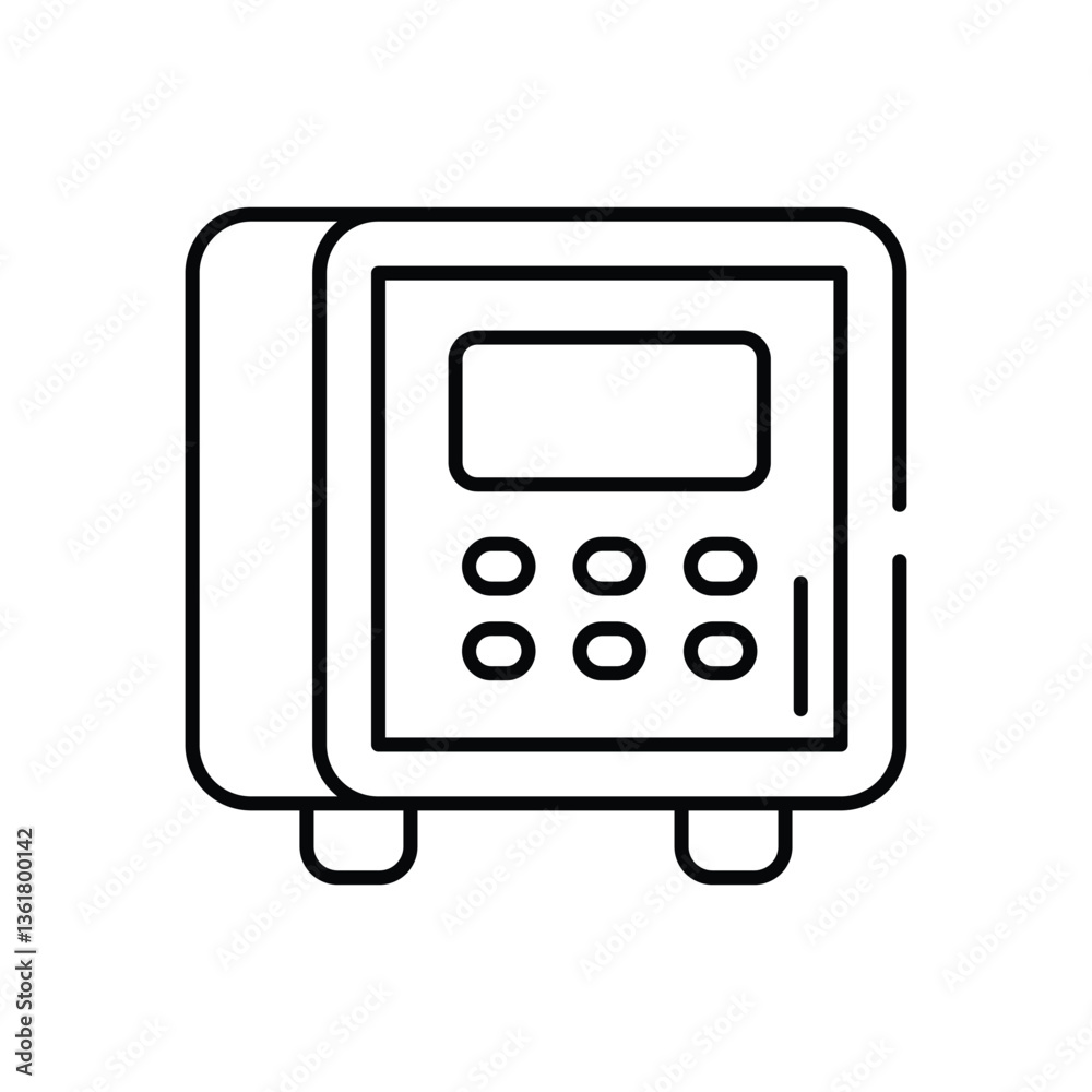 locker vector icon stock illustration locker vector icon stock illustration