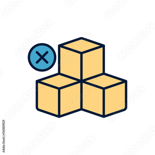 Sugar Free Vector icon
