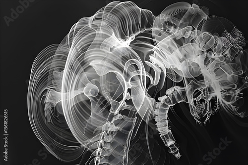 Captivating Display of Structural Precision through Modern X-ray Imaging 