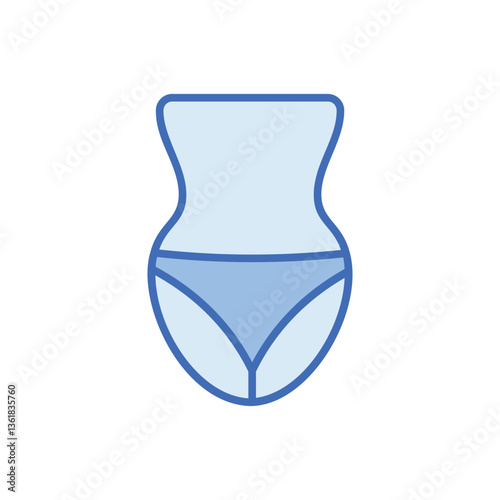 Slim Body Vector icon