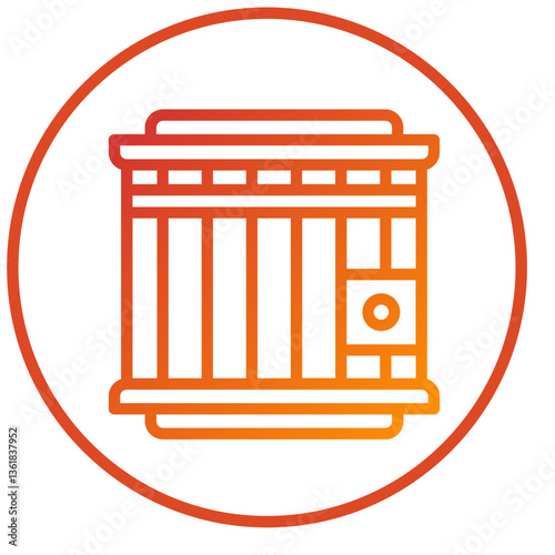 Vector Design Jail Icon Style