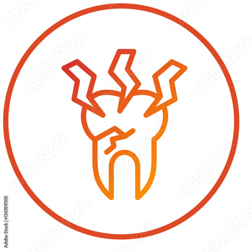 Toothache Icon Style