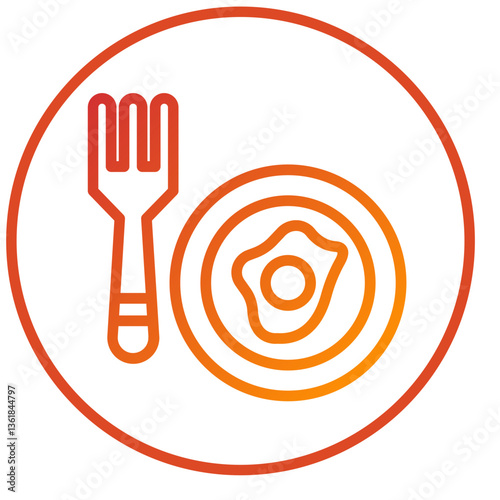 Breakfast Icon Style