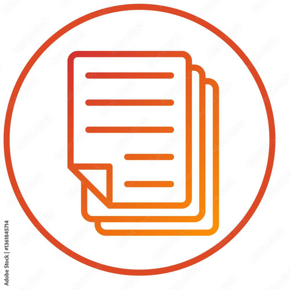 Paper Icon Style Paper Icon Style