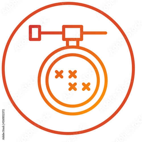 Cross Stitch Icon Style