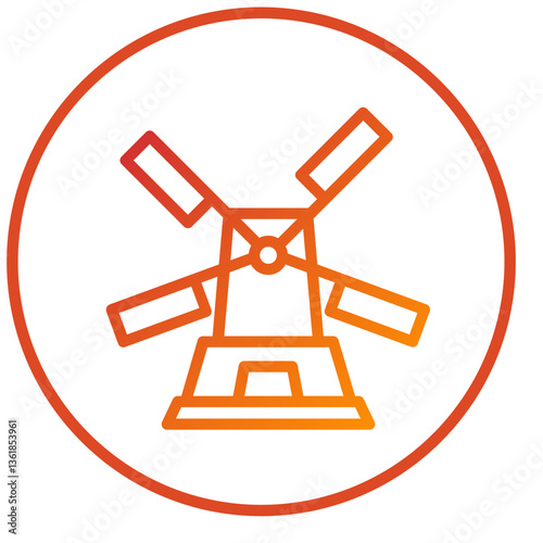 Windmill Icon Style