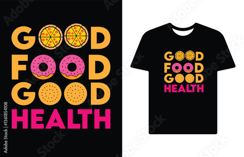 food and fast food t shirt