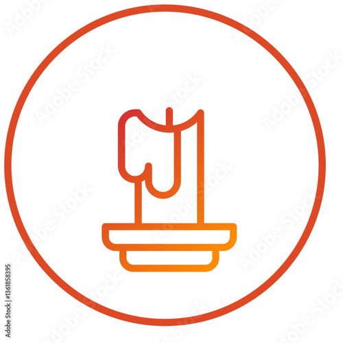 Candle Icon Style
