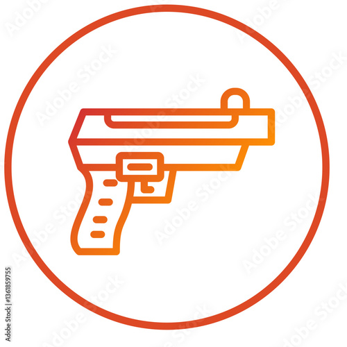 Revolver Icon Style