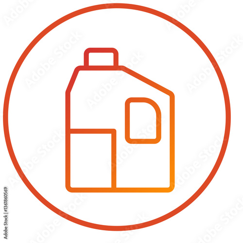 Oil Canister Icon Style