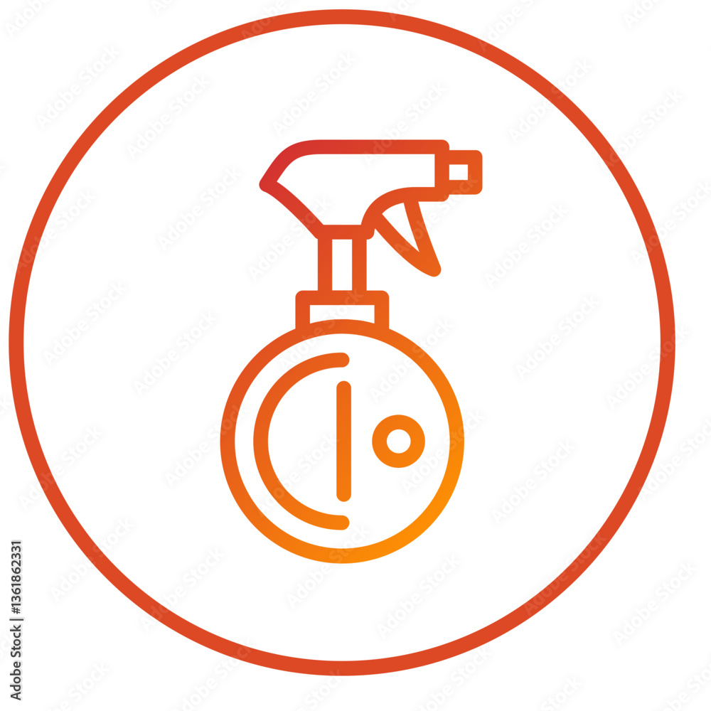 Water Spray Icon Style Water Spray Icon Style