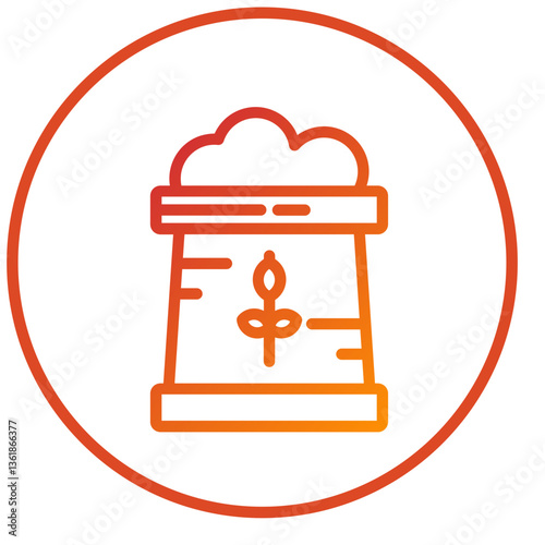 Fertilizer Icon Style
