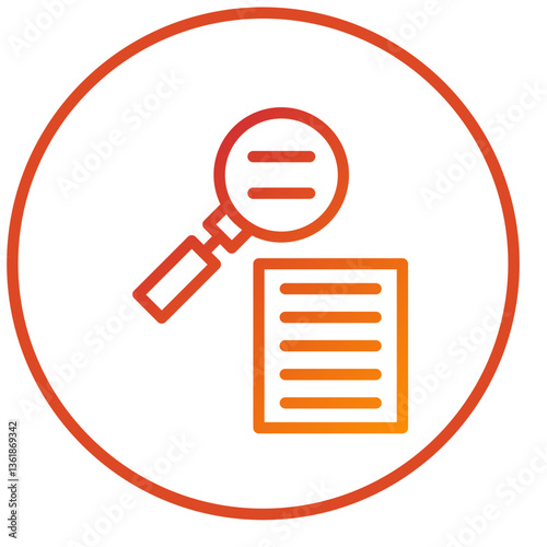 Investigation Icon Style