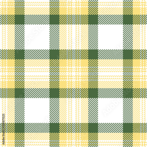 Modern Pale White Seamless Tartan Textile Design Variant 463