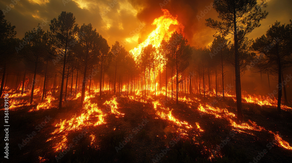 Fire-resistant tree research, scientists genetically enhancing trees to withstand wildfires Fire-resistant tree research, scientists genetically enhancing trees to withstand wildfires
