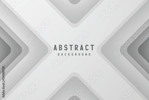 Abstract layered geometric background photo