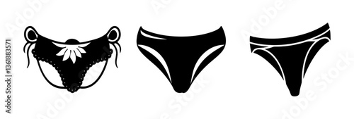 pa nty icon, pa nty silhouette vector illustration-simple silhouette illustration of pa nty, perfect for pa nty logos and icons
